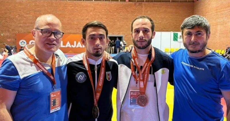 Cüdoçularımız ilk gündə 3 medal qazandı