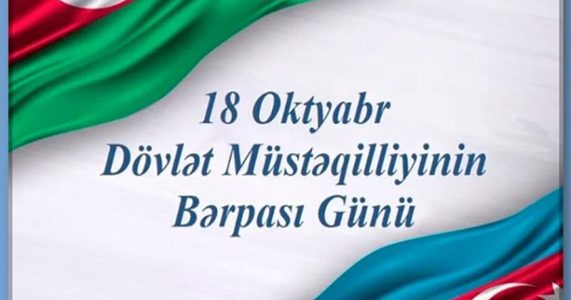 Müstəqilliyimiz əbədidir