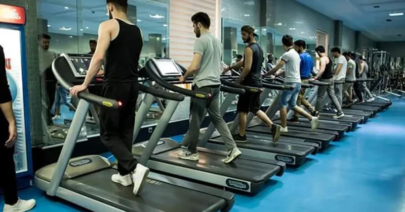 Daha bir idman zalında ölüm hadisəsi FOTO
