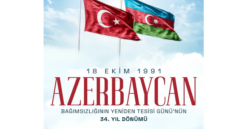 Prezident Ərdoğan: Dost və qardaş Azərbaycanı ürəkdən təbrik edirəm