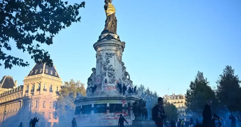 Fransada 2397 nəfər saxlanılıb, 997 təhlükəsizlik əməkdaşı yaralanıb