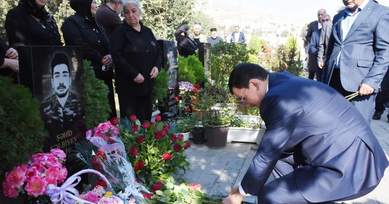 Vətən Müharibəsi şəhidi Şaiq Kəlbiyevin anım mərasimi keçirildi FOTO