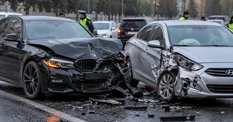 Bakıda ağır qəza: BMW və “Hyundai“ toqquşdu, ölən var