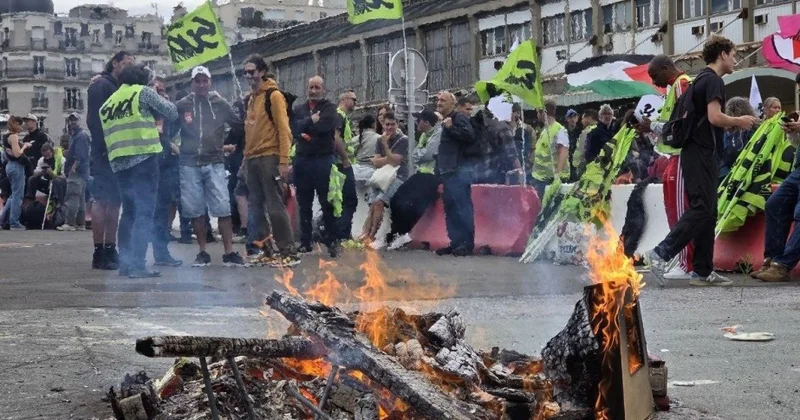 Parisdə iğtişaşlar yenidən alovlanıb