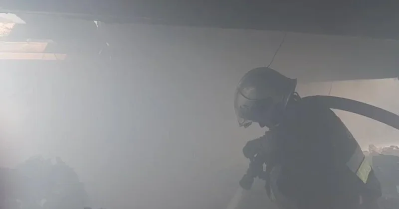 В Локбатане произошел пожар на складе ФОТО ВИДЕО