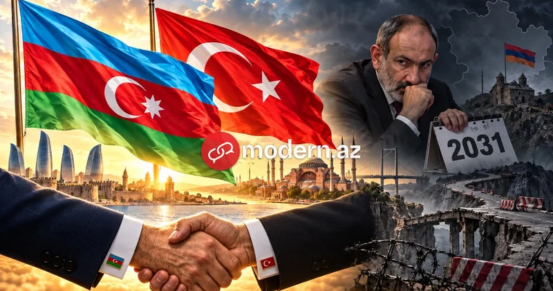 Sülhü 2031 ə çəkən Paşinyan, Türkiyə bir partiyadan çox çox böyükdür