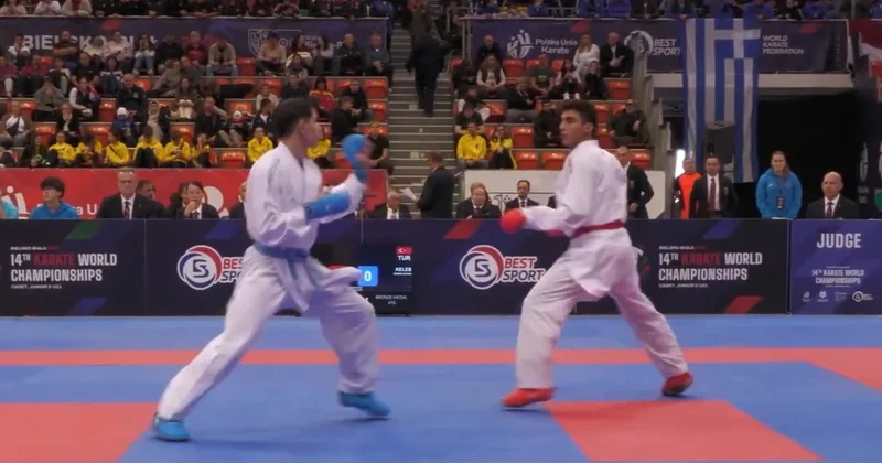 Karateçimiz dünya çempionatında beşinci medalı qazandı