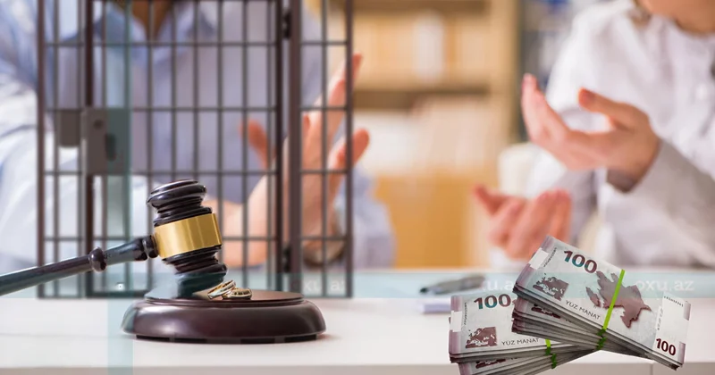 Azərbaycanda 18 min manatdan çox aliment borcu olan ata həbs olundu