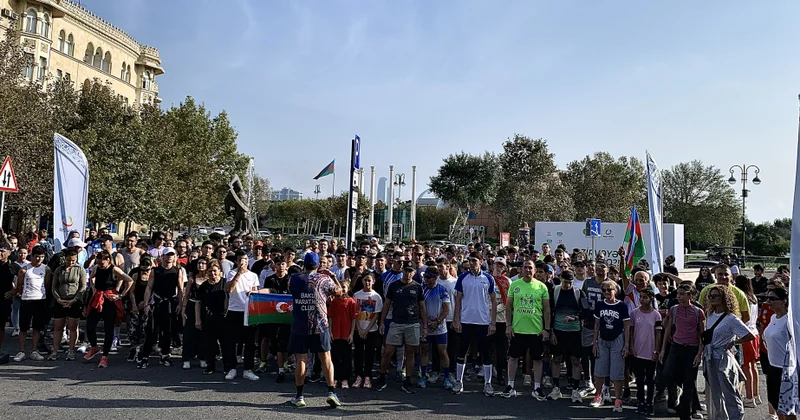 Bakıda aktiv həyat tərzinin təbliğinə həsr olunan kütləvi yürüş keçirilib