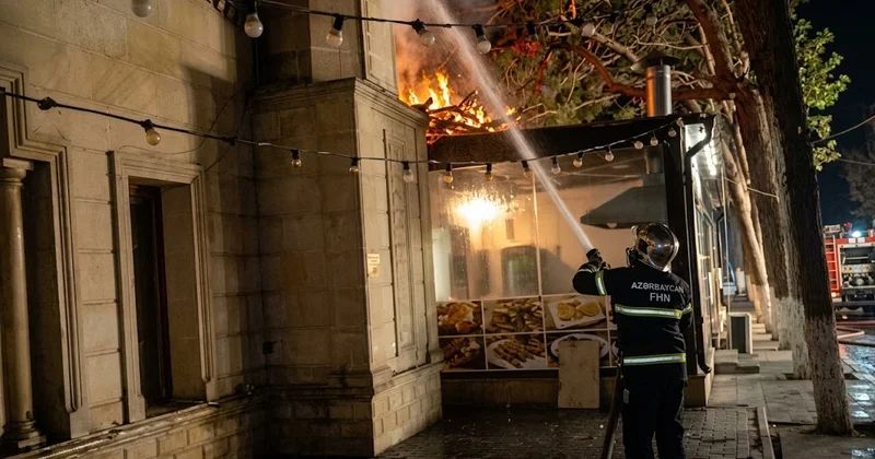Xırdalandakı yanğında xəsarət alan olmayıb RƏSMİ