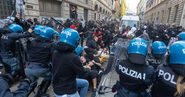 Протест против дорогой жизни в Милане перерос в погромы Minval Politika