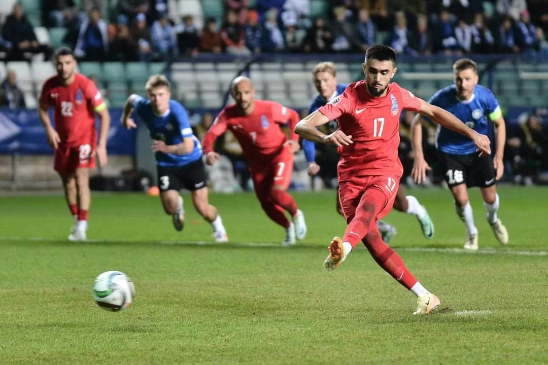 Estoniya görüşündə millimizin futbolçusu hər kəsi üstələdi FOTO İdmanXəbər