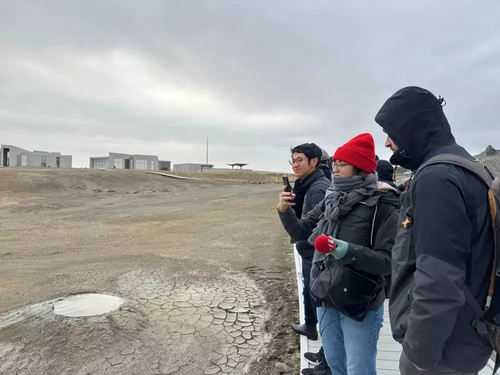 COP29 çərçivəsində xarici media nümayəndələri Qobustan Palçıq Vulkanları ilə tanış olub FOTO