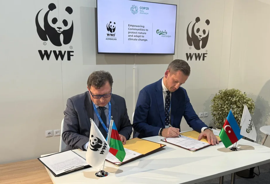 Ümumdünya Təbiət Fondunun (WWF) Azərbaycan nümayəndəliyi ilə “Carlsberg Azərbaycan” arasında Anlaşma Memorandumu imzalanıb AZƏRTAC