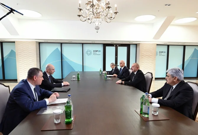 Prezident İlham Əliyev Rusiyanın maliyyə naziri və Dövlət Dumasında fraksiya rəhbəri ilə görüşüb Xəbər saytı Son xəbərlər və Hadisələr