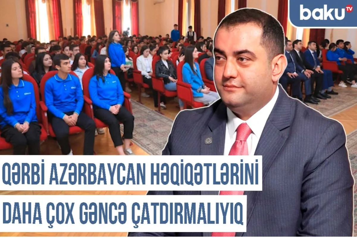 Qərbi Azərbaycan Xronikası: Qərbi Azərbaycan həqiqətlərini daha çox gəncə çatdırmalıyıq