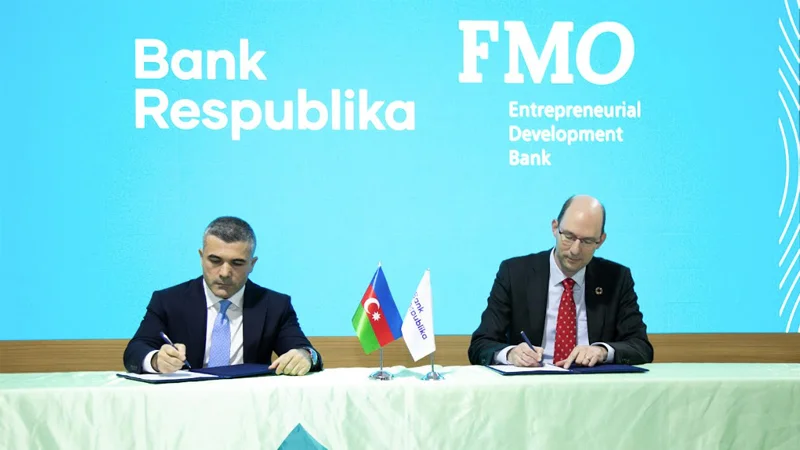 COP29 çərçivəsində Bank Respublika və FMO arasında böyük kredit sazişi imzalandı