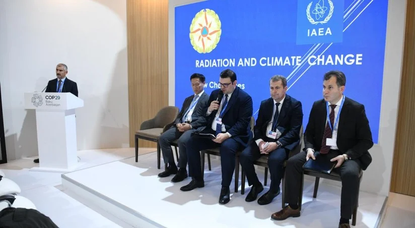 COP29 çərçivəsində “Radiasiya və iqlim dəyişikliyi: yeni çağırışlar” mövzusunda tədbir keçirilib