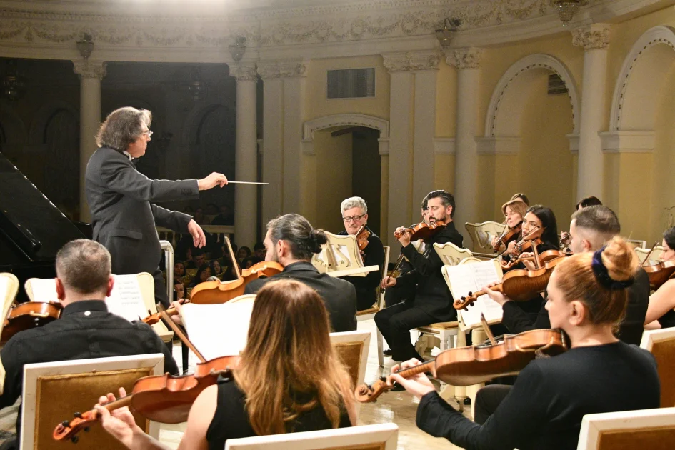 Filarmoniyanın səhnəsində COP29a həsr edilmiş konsert olub