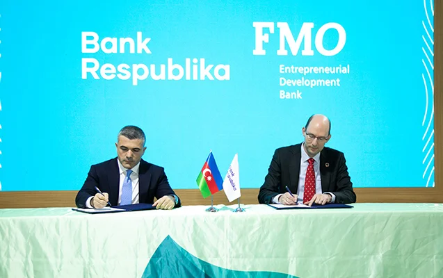 COP29da “Bank Respublika” və FMO arasında böyük kredit sazişi imzalandı