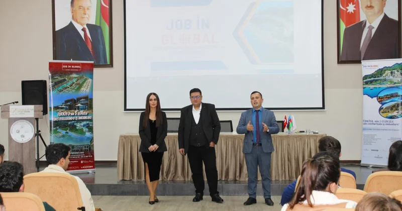 Qəbələli gənclər Türkiyədə iş imkanları və karyera barədə məlumatlandırılıblar