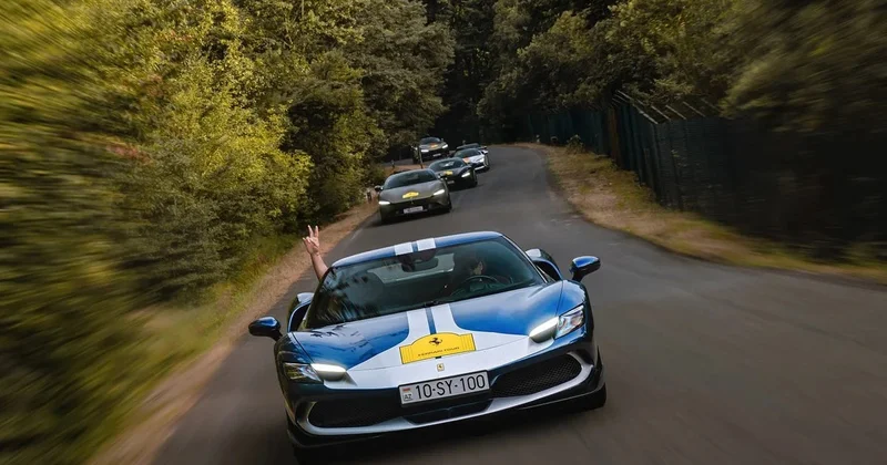 В Баку владелец Ferrari оштрафован за грязный выхлоп Minval Politika