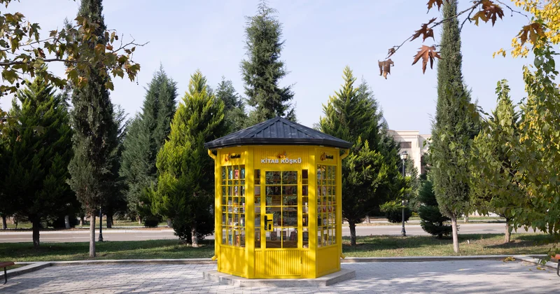Интерактивный книжный киоск установлен в Гёйгёле по инициативе ЗАО AzerGold (ФОТО)