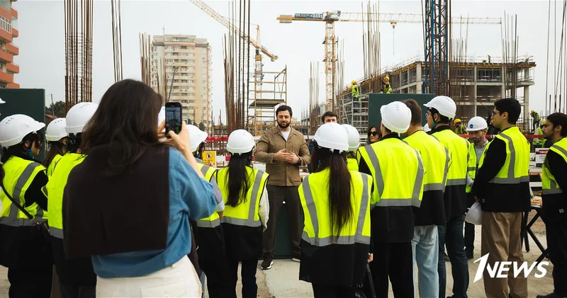 Bahar: Практика на стройке PMD и Kvan погружают молодых архитекторов в реальный процесс строительства ФОТО