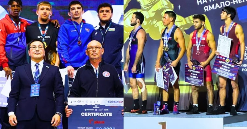 Güləşçimiz Rusiyada çempion oldu