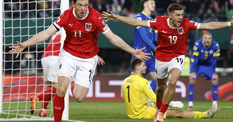 Avstriya millisi DÇ 2026 da iştirak edəcək VİDEO