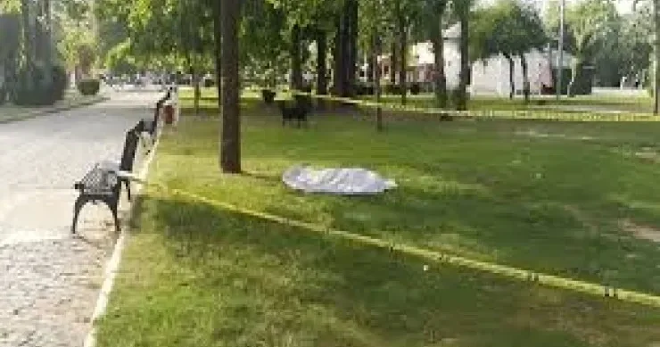 Bakının mərkəzində parkda ÖLÜM