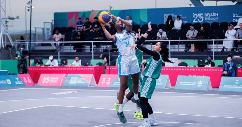 3x3 basketbol üzrə qadın millimiz İslam Həmrəylik Oyunlarının yarımfinalında