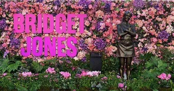 В Лондоне установили бронзовую статую Бриджит Джонс