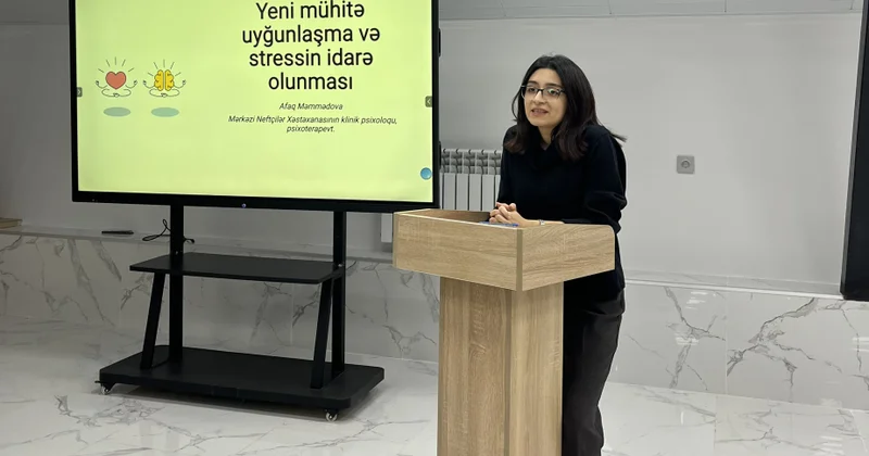 Yeni mühitə uyğunlaşma və stresin idarə edilməsi təlim