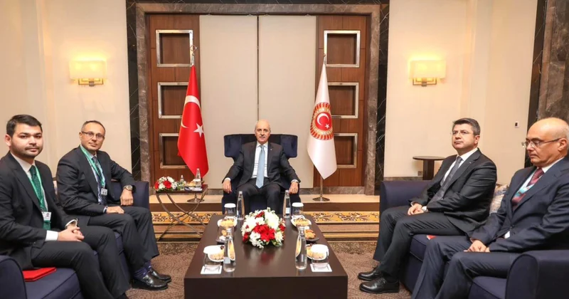 TÜRKPA nın Baş katibi Türkiyə Böyük Millət Məclisinin sədri ilə görüşüb