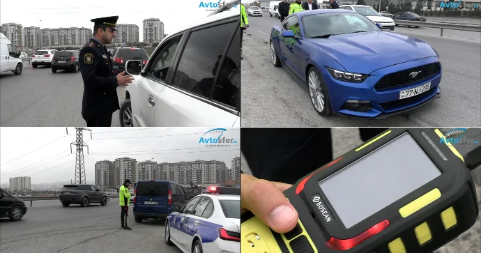 Abşeron DYP reyd keçirdi; 20 sürücüdən 6 sı cərimələndi VİDEO