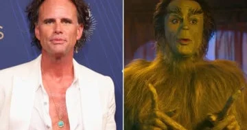 Aktyor Uolton Qoqqins yeni Milad reklamında Qrinçi canlandırır...