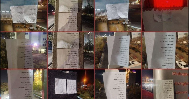 Təbrizdə etiraz vərəqələri “Azərbaycan öz yolunu gedir”