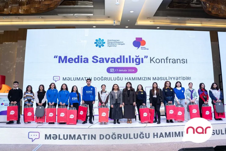 Narın tərəfdaşlığı ilə “Media Savadlılığı” Konfransı təşkil edildi