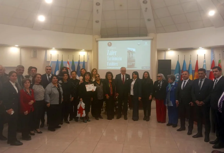 Ankarada “Zəfər tariximizin fatehləri” kitabının təqdimatı olub AZƏRTAC