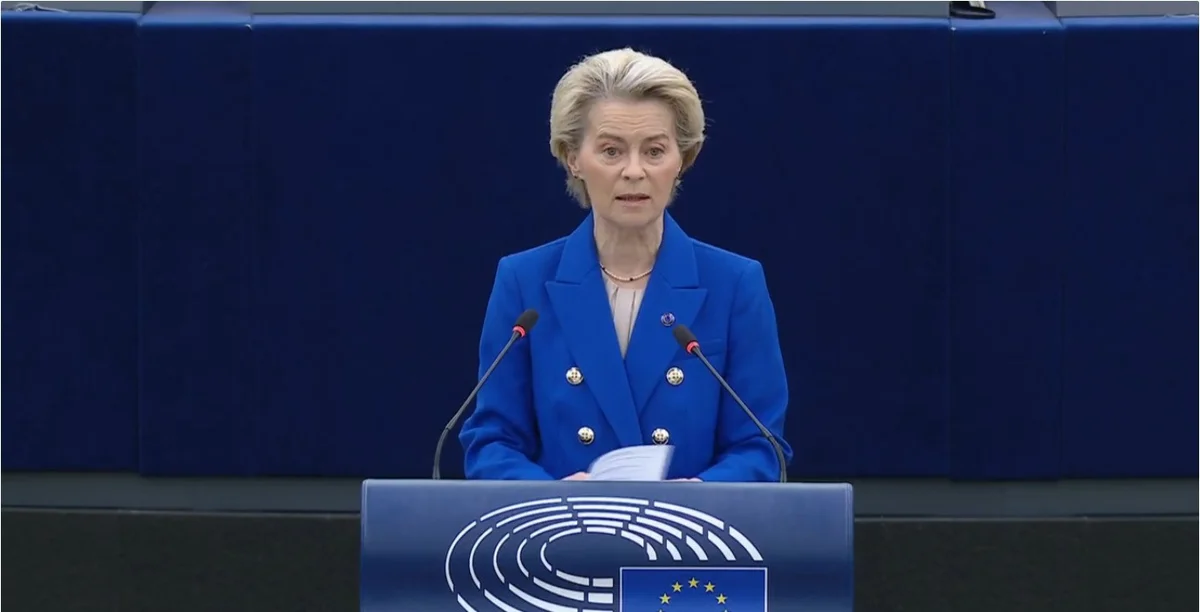 Von der Leyen Suriyadakı keçid hökümətinin atdığı addımları ümidverici adlandırıb