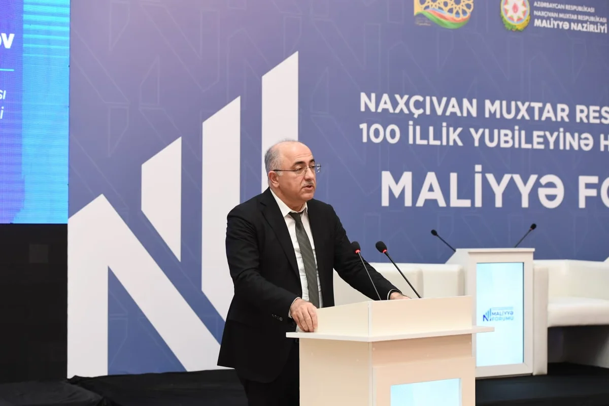 Son 22 ildə Naxçıvan MRin büdcəsi 13,2 dəfə artıb Maliyyə nazirinin müavini