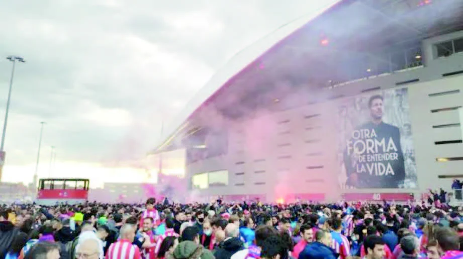 “Atletiko” fanatlarının özbaşınalığı