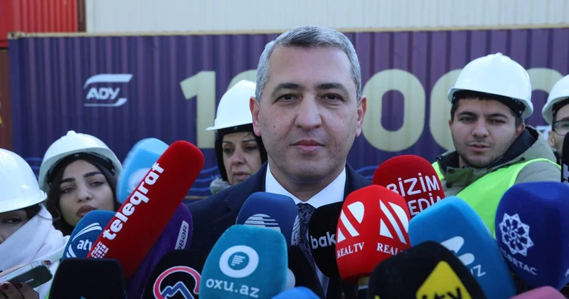 Bakı Limanına ən çox bu ölkədən yüklər gəlir RƏSMİ