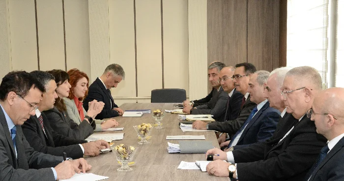 Tahir Budaqovla BMT nin Azərbaycan Respublikasındakı Rezident Əlaqələndiricisi xanım Vladanka Andreyeva arasında görüş keçirilib