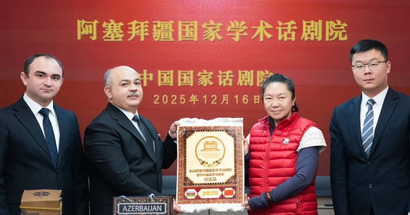 Akademik Milli Dram Teatrı Çin Milli Dram Teatrı ilə əməkdaşlığa başlayır
