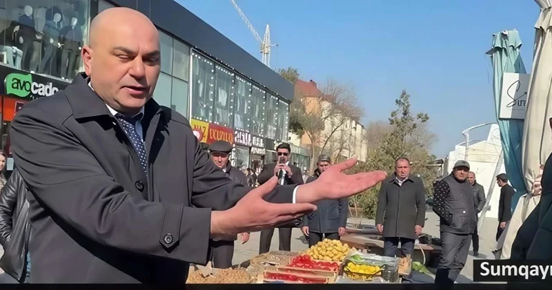 "Mərkəzdə olar, ucqarda olmaz?" Sumqayıtda küçə ticarəti ilə mübarizə narazılıq yaratdı VİDEO