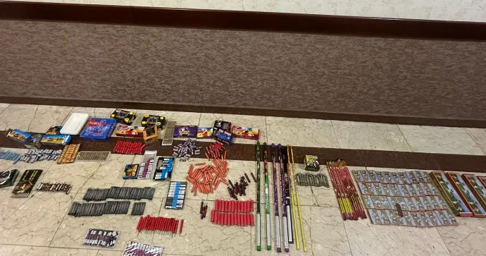 Goranboyda qanunsuz pirotexniki vasitələrin satışı aşkarlandı FOTO