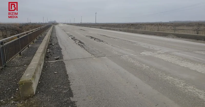 Faciəyə bir ADDIM Kürdəmirdə qəzalı vəziyyətə düşən körpü niyə təmir edilmir? FOTO/VİDEO