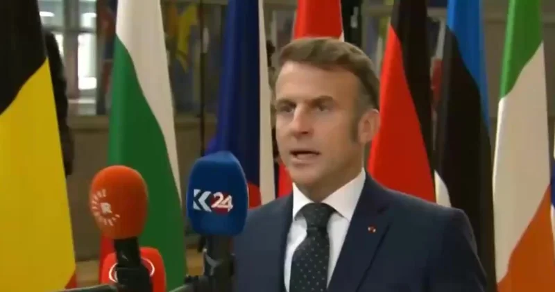 Макрон вышел из себя на пресс конференции в Брюсселе ВИДЕО
